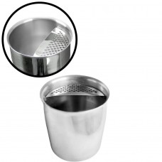 Kύπελο 400ml, INOX 18/10 με σίτα, ιδανικό για ESPRESSO, ελληνικής κατασκευής 29003